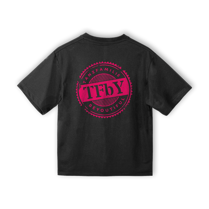 Boxy Oversize Shirt - Tanzfamilie Logo