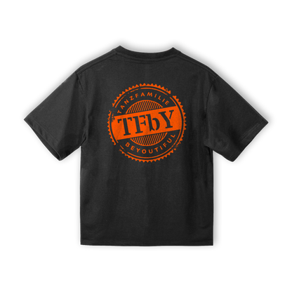 Boxy Oversize Shirt - Tanzfamilie Logo