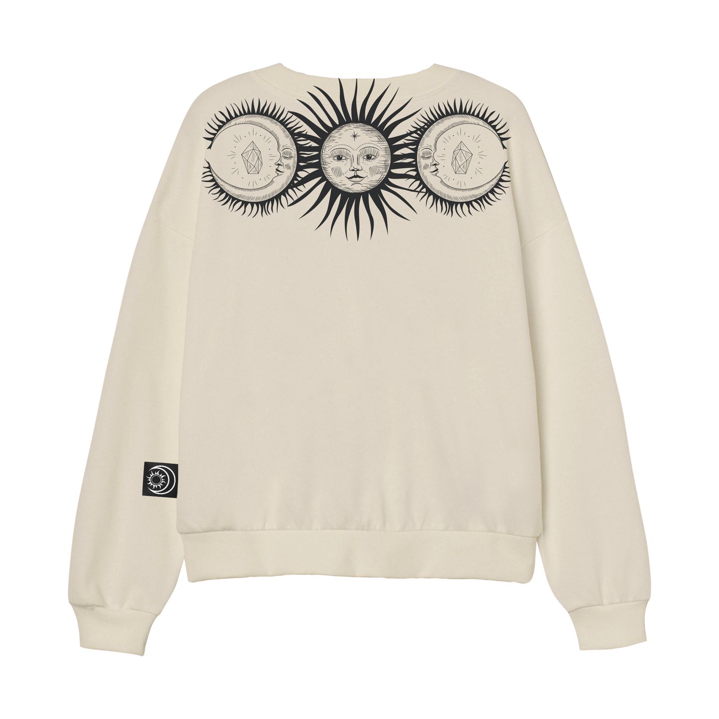 "Sonne und Mond" Oversized Sweater