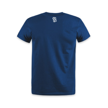 "Life is Battle" T-Shirt blue edit.