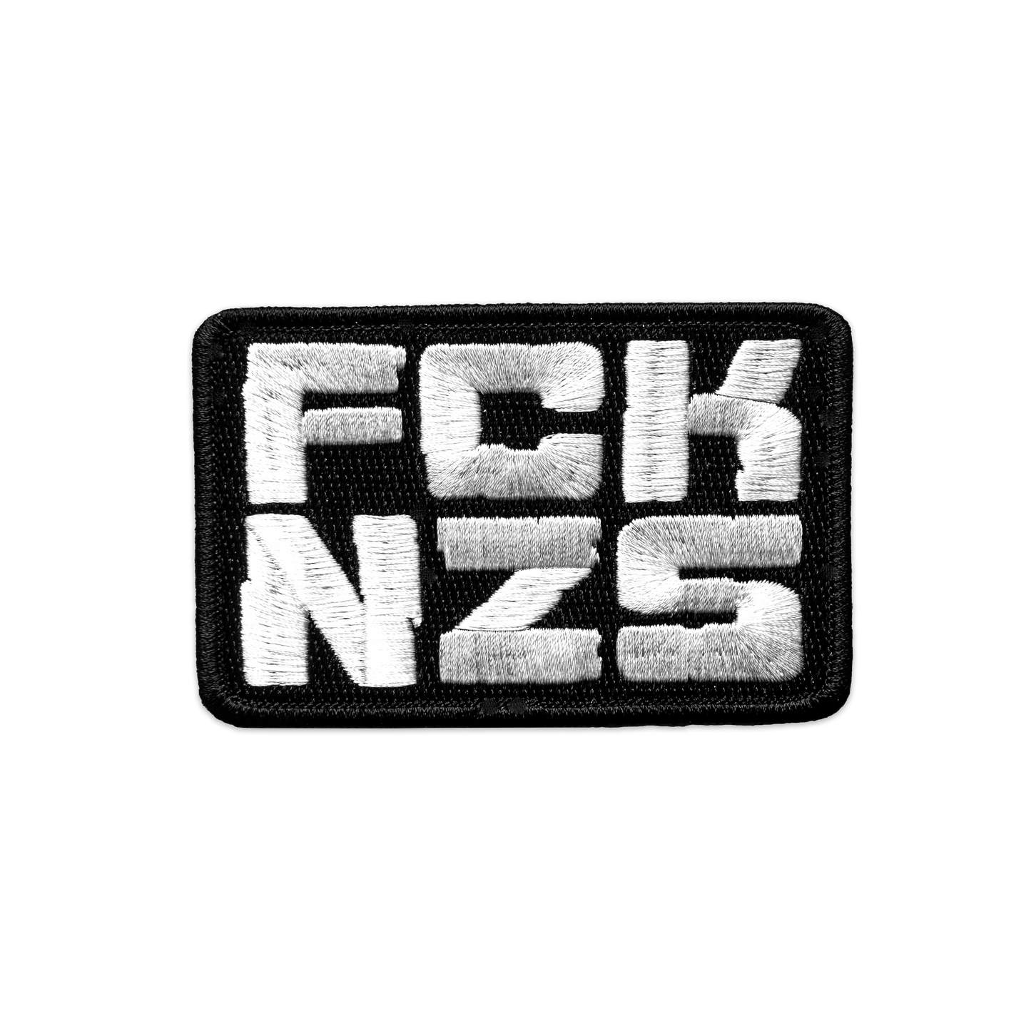 "FCK NZS" Bügelpatch